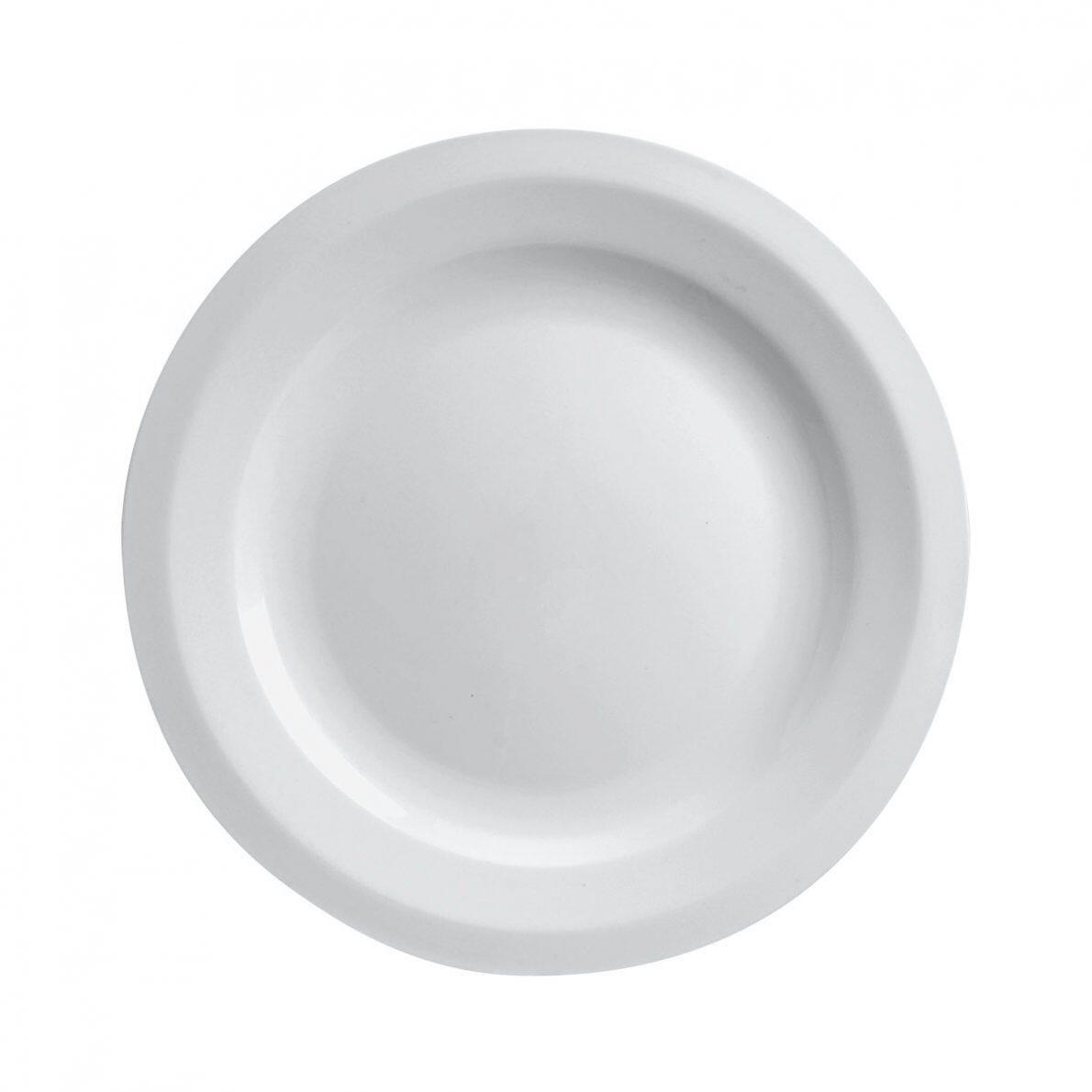 Plate Home Design, white porcelain, 20cm.