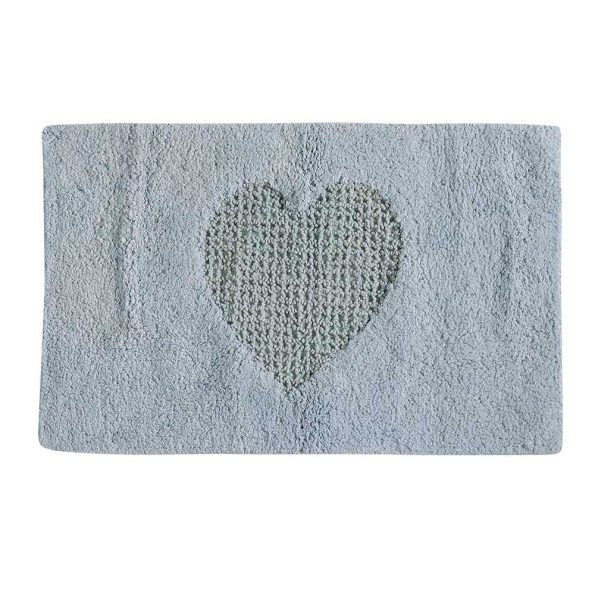 Bath mat light blue, 50x80cm