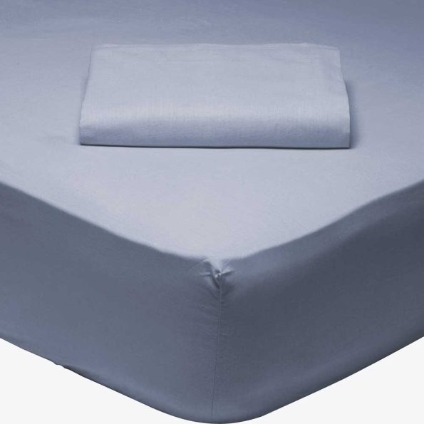 Super double fitted sheet siel BEST, 170x200x35cm