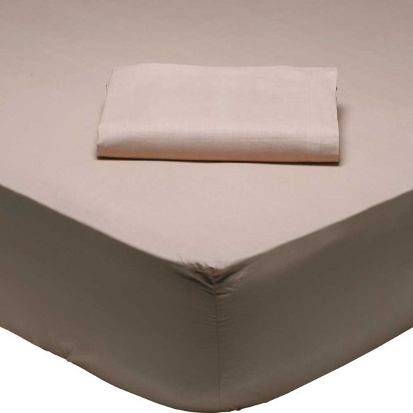 Half-double fitted sheet salmon BEST, 120x200x35cm