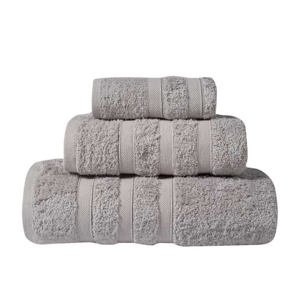 Hand towel light grey PRESTIGE, 30x50cm