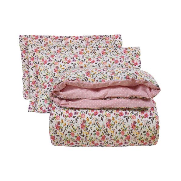 Super double fitted sheet HAPPY, set of 4 pcs