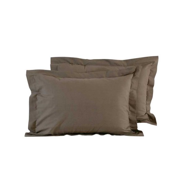 Pillowcases brown BEST, 50x70x5cm, set of 2 pcs