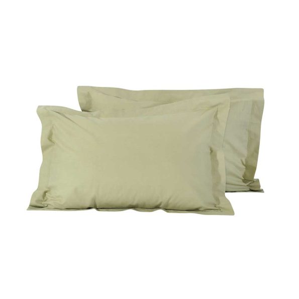 Pillowcases green BEST, 50x70x5cm, set of 2 pcs