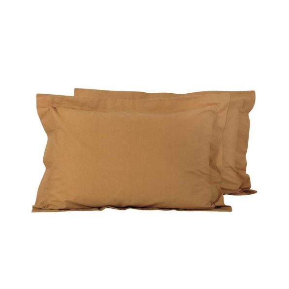 Pillowcases gold BEST, 50x70x5cm, set of 2 pcs