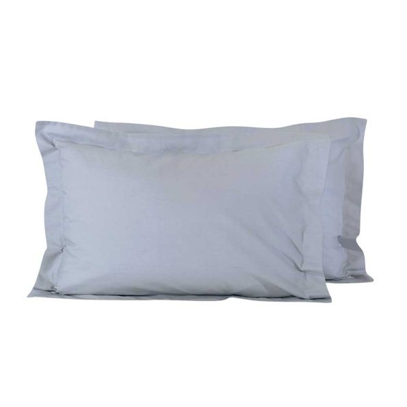 Pillowcases grey BEST, 50x70x5cm, set of 2 pcs